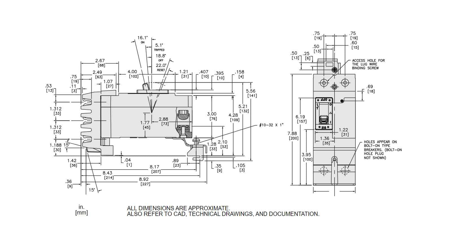 QDA221101 - Square D - Molded Case Circuit Breaker