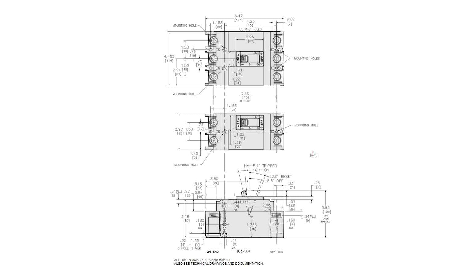 QDP32175TM - Square D - Molded Case Circuit Breaker