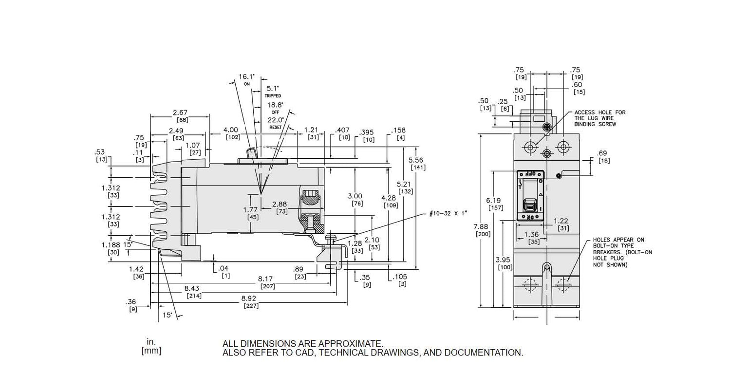 QGA221001 - Square D - Molded Case Circuit Breaker