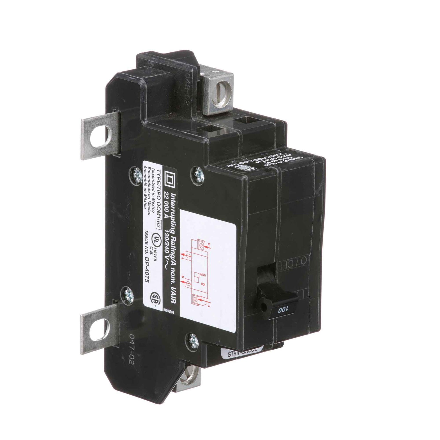 QOM100VH - Square D - Molded Case Circuit Breaker