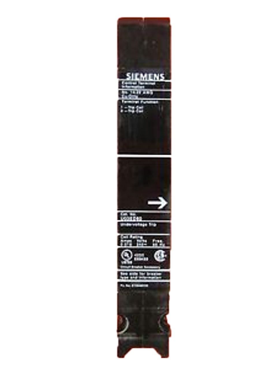 U03ED60 - Siemens - Under Voltage Release
